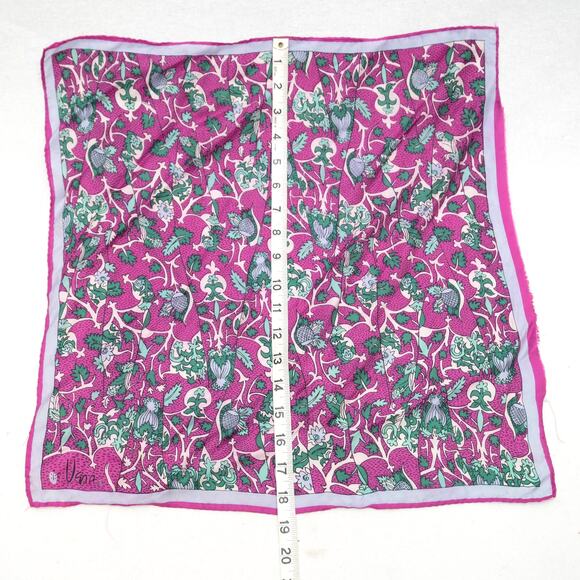 Vera Neumann 100% Silk Square Scarf - Picture 6 of 8